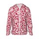 thumbnail image 1 of Balery Red Flowers Sudadera ligera de manga larga con capucha y protección solar UPF 50+ para hombre y mujer, ideal para pesca y running-Large, 1 of 7