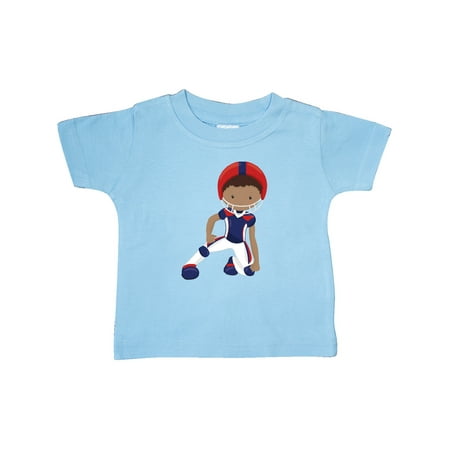 

Inktastic African American Boy Cute Boy American Football Gift Baby Boy T-Shirt