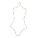 thumbnail image 5 of Percha para lencería Percha para trajes de baño Percha para trajes de baño Percha para trajes de baño Bikini pijama Oro rosa, 5 of 9