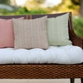 thumbnail image 6 of RSH Decor: 4 Square Throw Pillows | 17" x 17" | All-Weather Spun Fabric | Black & White Stripe, 6 of 8
