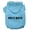 Baby Blue, variant on Pet Dog Cat Hoodie Screen Printed, "Security"