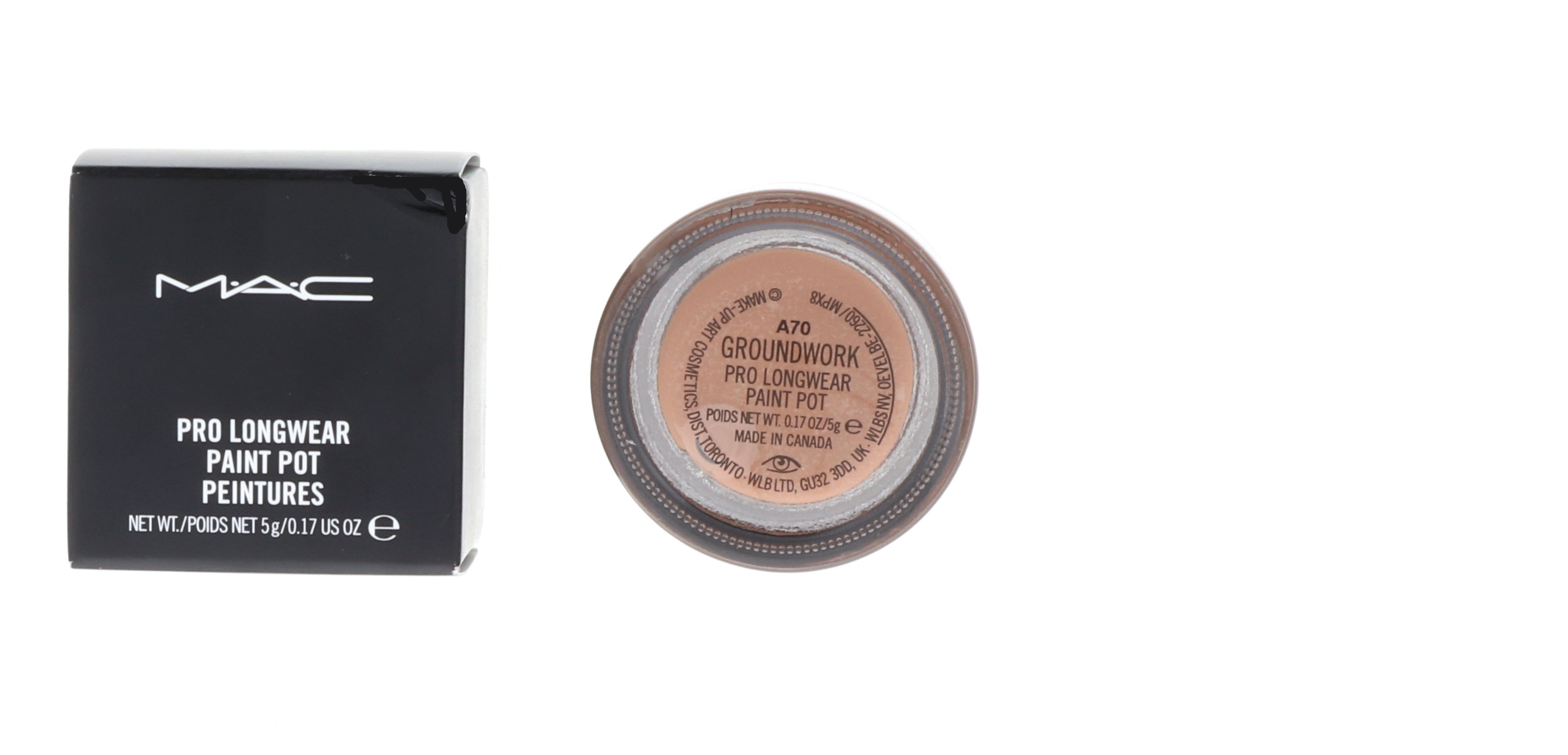MAC Pro Longwear Paint Pot, Groundwork, 0.17 oz