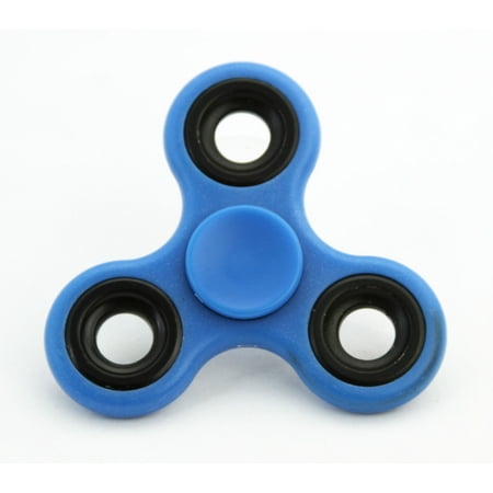 Vertigo Fidget Toy Hand Spinner Stress Reducer with Ultra-Fast Bearings, Blue