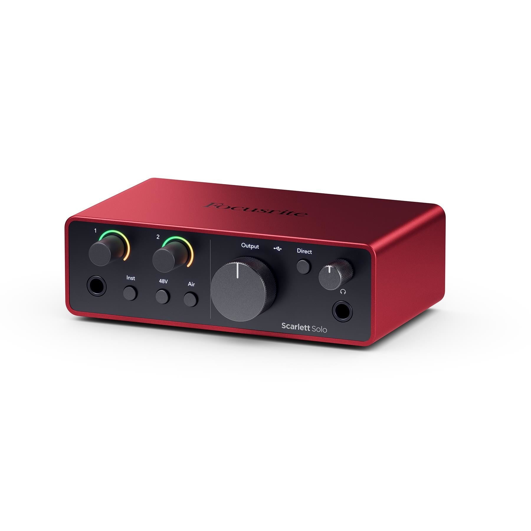 Focusrite Scarlett Solo (4th Gen) USB-C Audio Interface Bundle with XLR Cable