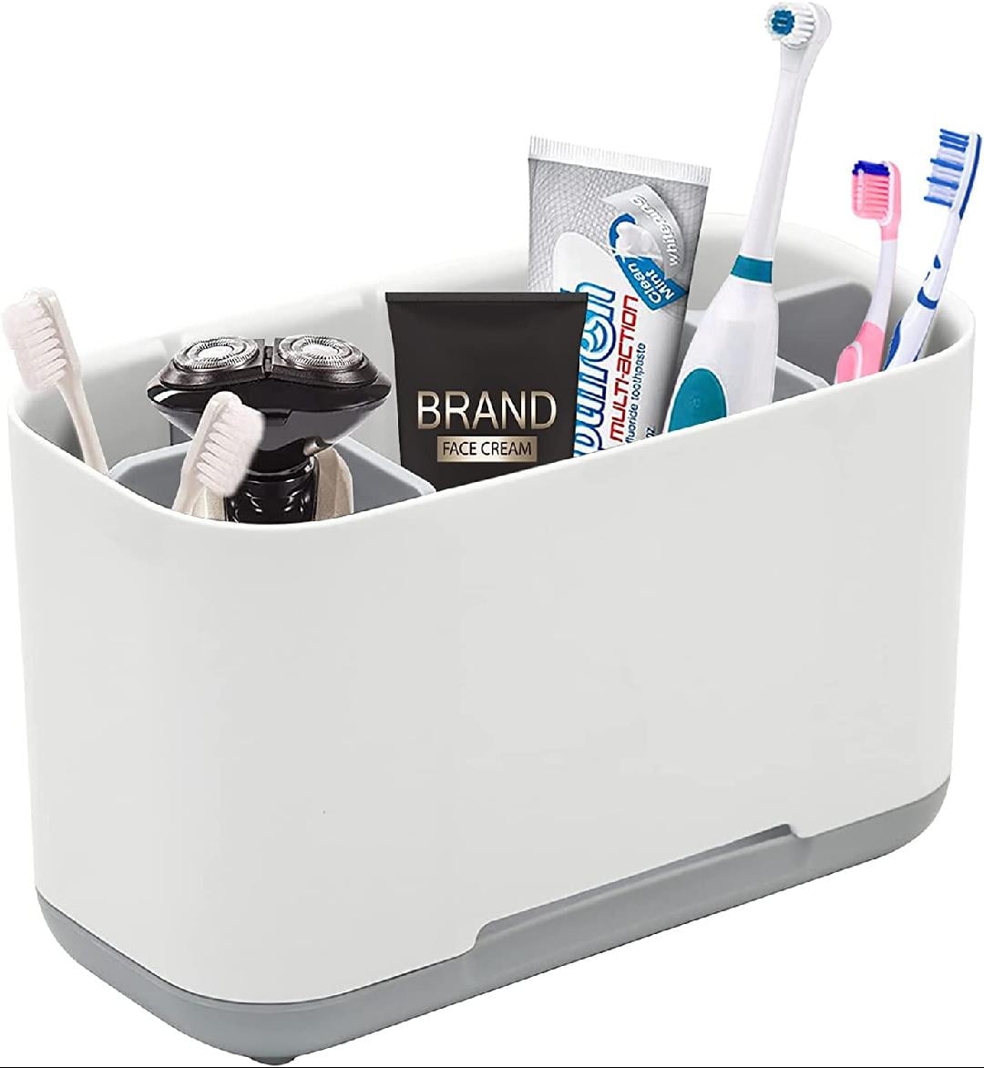 Toothbrush Holder with Drainage, Multifunctional Electric Toothbrush
