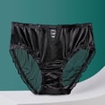 thumbnail image 2 of Swuxness Women's Seamless High Waisted Brief Fashion Breathable Crotch Soft Stretch Comfortable Plus Size Panties, 2 of 4