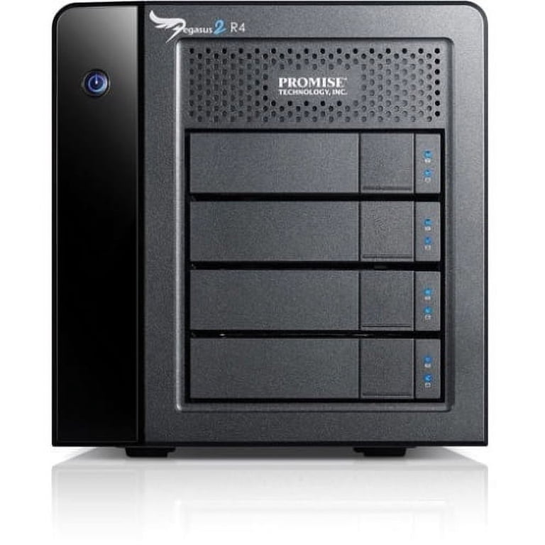 Promise Pegasus2 R4 HDD 32TB（8TB×4） Promise Pegasus2 R4 - hard drive array - Walmart.com