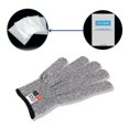 thumbnail image 4 of Un par de guantes resistentes a cortes de grado 5, guantes de jardinería, guantes de trabajo, guantes de protección S --- 20 cm - 50 g (borde rosa), 4 of 5