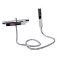 thumbnail image 4 of Shower Faucet Set Waterfall Bathtub Faucet Double Control Wall Mount Shower Tub Faucet Set With Sprayer Female Male Thread G1/2 Electroplate, 4 of 20
