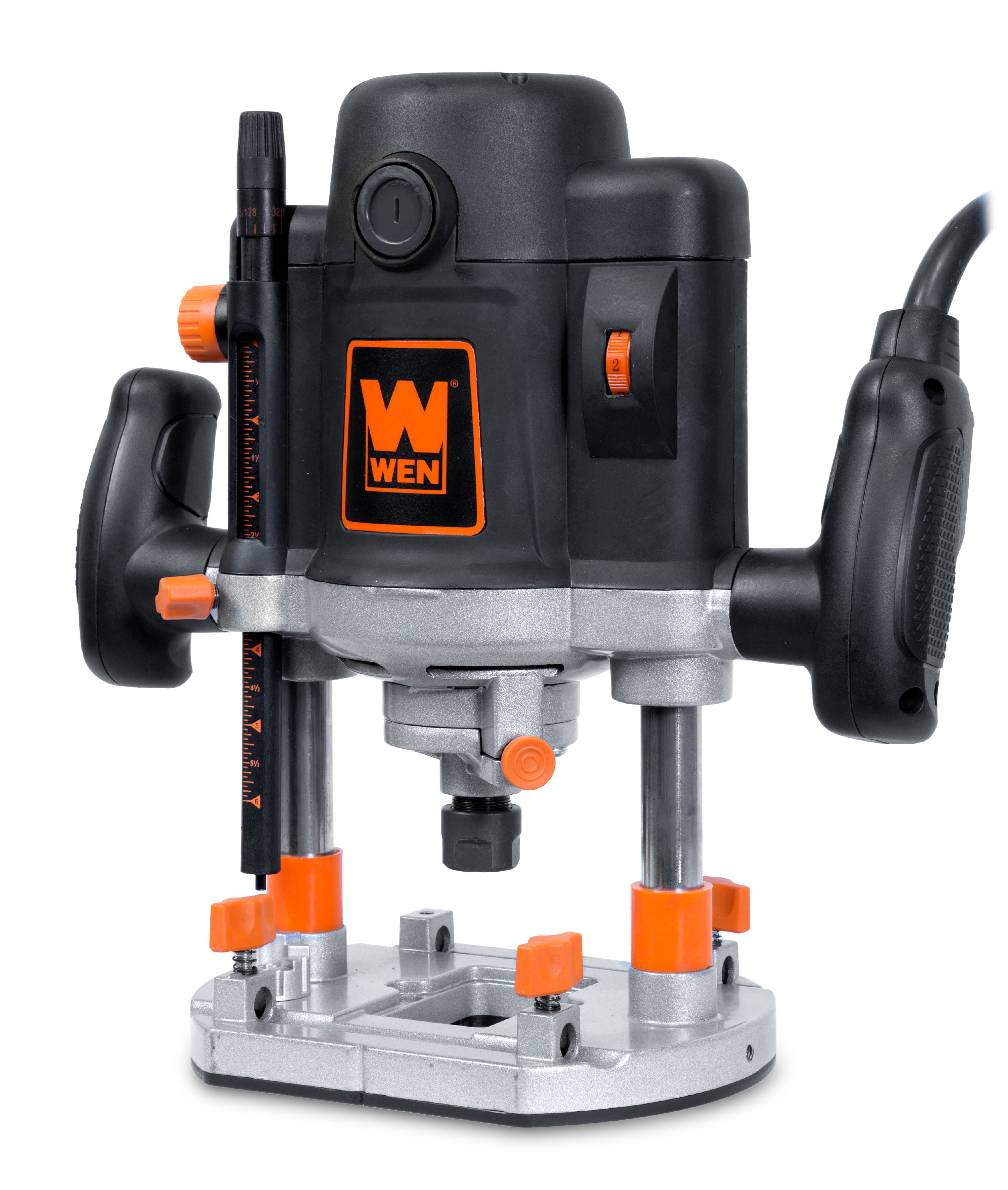 WEN 15-Amp Variable Speed Plunge Woodworking Router with Case, RT6033