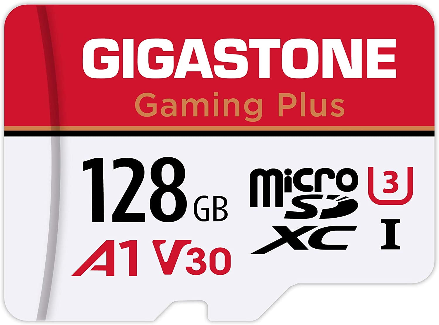 Mojado Banquete pueblo Gigastone 128GB microSDXC U3 A1V30 Memory Card for Nintendo Switch, Red and  White – 100MB/s, Micro SD Card - Walmart.com