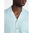 thumbnail image 4 of George Men's Printed Camp Shirt with Short Sleeves, Sizes S-3XLT, 4 of 5