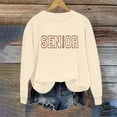 thumbnail image 2 of DAFPZW Senior 2026 Sweatshirt for Women Class Of 2026 Graduation Crewneck Sweatshirts Funny Cute Pullover Tops Loose Casual, 2 of 5