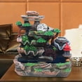 thumbnail image 6 of 4W Tabletop Water Fountain, Indoor Fish Shrimp Tank with IPX8 Water Pump, Decorative Aquarium for Home 110V, 6 of 15