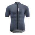 thumbnail image 3 of WOSAWE - Maillot de ciclismo para hombre, manga corta, para verano y otoño, para ciclismo de montaña, de enduro, con cremallera completa, transpirable, para ciclismo de carretera, 3 of 5