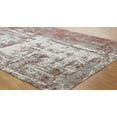 thumbnail image 3 of Kalaty Jardin Area Rug JR-643 Red Scratched Gradient 2' 6" x 10' Rectangle, 3 of 3