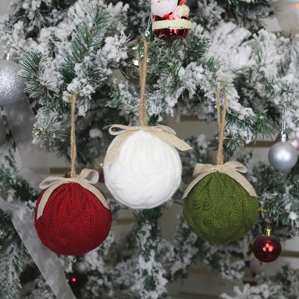 Details about   Christmas Tree Ball Ornament Pendant Hanging Xmas Home Decoration Glass Decor 