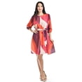 thumbnail image 4 of Vestido abstracto Roman Fashion Juvenil 3825 Rojo, 4 of 4