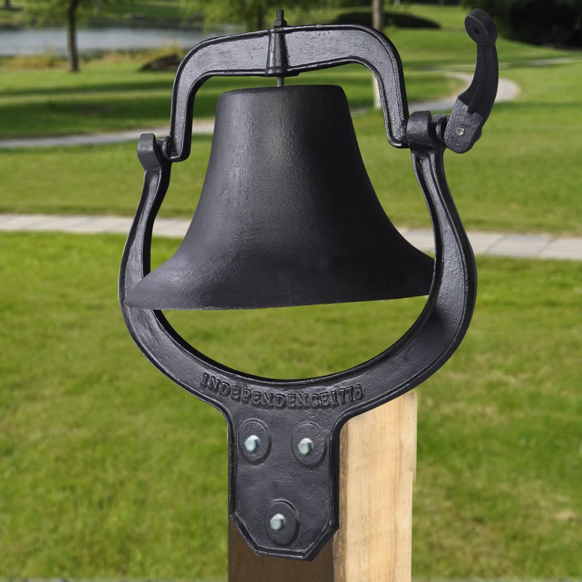 Large Cast Iron Farm Bell - Dutchman's Store