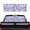 Pastel Butterfly Pattern, variant on Pzuqiu Truck Rear Window Decal 66.9" x 22.4", One-Way Perforated Vinyl Wrap, Sun Proof UV Defense for Most Pickup Models