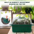thumbnail image 4 of KORALAKIRI 12 Packs Seed Starter Trays (144 Cells), Seed Start Kit with Humidity Dome, Seed Starting Trays Plant Starter and Base Mini Greenhouse, 4 of 8