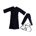 thumbnail image 2 of Figura de acción a escala 1/12, chaqueta de longitud de ropa, disfraz de cosplay de moda DIY, abrigo y negro, 2 of 8