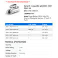 thumbnail image 2 of Starter 1 - Compatible with 2003 - 2007 Saturn Ion - Autopart Premium, 2 of 2