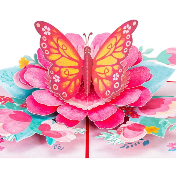 Love Butterfly Pop Up Card
