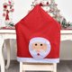 thumbnail image 1 of Fundas Navideñas para Sillas, Fundas para Respaldos de Sillas Navideñas, Fundas para Sillas de Comedor, Protectores de Sillas Extraíbles y Lavables, Decoración para Fiestas Navideñas, 1 of 6
