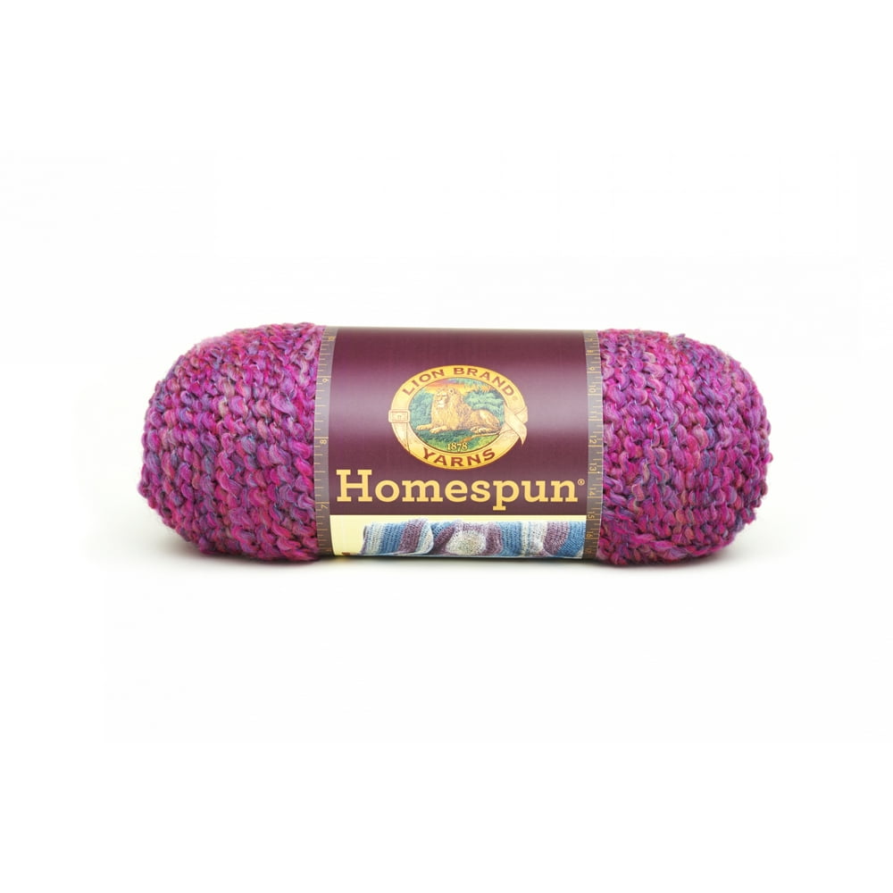 Lion Brand Yarns Homespun Ambrosia Fashion Yarn, 1 Each - Walmart.com ...