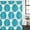 Turquoise, variant on Polyester Fabric Turquoise Dahlia Shower Curtain, Country Gray Abstract Floral Flowers Waterproof Bathtub Curtain Bathroom Decor Set with Hooks 60 x 72 Inches