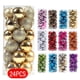 thumbnail image 2 of 24 bolas de Navidad exquisitas y reutilizables decoración de árboles de Navidad de alto brillo bola colgante decoración del hogar 8cm, 2 of 5