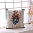 thumbnail image 2 of 45*45cm/17.72x17.72inch Fashion Beach Flag Throw Pillow Cases Cafe Cushion Cotton and linen Cover Home Decor Room Square Sofa, 2 of 2