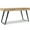 Golden Wheat, variant on Pemberly Row Solid Acacia Wood Desk in Rustic Natural Aged Brown