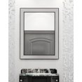 thumbnail image 4 of Hitchcock Butterfield 816513 Silver and Black Xavier Rectangle Mirror, 4 of 5