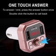 thumbnail image 3 of Yrmaups Bluetooth Car Adapter, Wireless FM Transmitter, QC3.1 USB Car Charger, Hands Free Calling Kit, MP3 Player Car Radio, Bluetooth Receiver for Car, 3 of 4