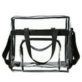 thumbnail image 5 of Ihvewuo Transparent Plastic Clear Stadium Tote Bag For Women With Handle Adjustable Strap Pvc Beach Cross-Body Shoulder Clear Bconcert Approved Bags For Gym Sports Games, 5 of 9