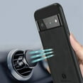 thumbnail image 3 of Mantto PU Leather Case for Google Pixel 6 Pro,Retro Premium Luxury Slim Soft Non-Slip Grip Flexible Bumper Shockproof Full Body Protective Cover Phone Cases for Google Pixel 6 Pro, Black, 3 of 8