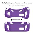 thumbnail image 4 of Protector De Consola Funda De Silicona Para Consola, Funda Protectora Antideslizante Para Steam Deck (Púrpura), 4 of 5