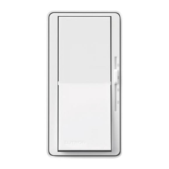 Lutron 3839115 Ventilateur à Bascule 1.5A 120 avec Interrupteur Lumineux, Blanc