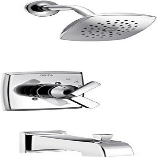 Delta T17464 Ashlyn Monitor 17 Series Tub & Shower Trim, Chrome