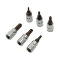 thumbnail image 3 of Mduoduo 6 Pcs 1/4 inch Hex Torx Screwdriver Bit Set Drive Socket Head Screwdriver T10-T40, 3 of 9
