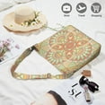 thumbnail image 2 of Tribal Boho Mandala Crossbody Bag Large Capacity Multi-Pocket Stylish Sling Purse, 2 of 3