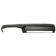 Sherman Parts Plastic Dash Cap for 1973-1980 Chevy & GMC Pickup, Black