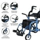 thumbnail image 2 of Andadera para adulto con asiento Andafacil 2 en 1 Azul Andadera, 2 of 7