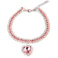 thumbnail image 1 of Collier pour Animaux de Compagnie Collier Strass: Mignon Collier de Chien pour L'action de Grâce, 1 of 2