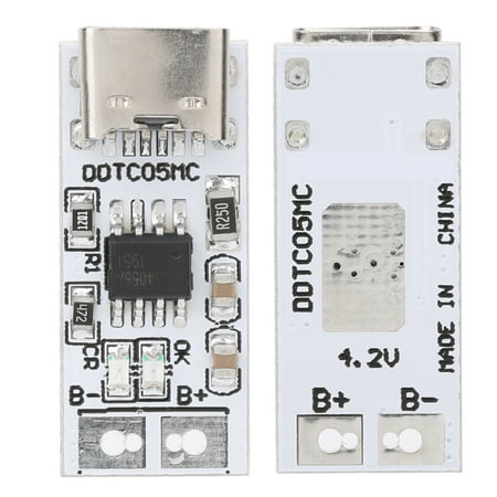 

Charger Board Automatic Recharge ±1% Accuracy 2Pcs Battery Charger Module For 5V-4.35V Li Ion Li Batteries