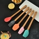 thumbnail image 2 of 5 piezas de utensilios de repostería para niños, espátulas de silicona para cocinar, raspador, cuchara, cepillo de aceite, 2 of 7