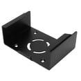 thumbnail image 3 of Soporte De Pared Para Decodificador, Fijación De Tornillo De Aleación De Aluminio De Montaje De Decodificador A Prueba De óxido Negro Para TV, 3 of 8