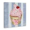 thumbnail image 3 of Stupell Industries Pastel Cupcake with Bow Canvas Wall Art design by Lori Mosley, 36 x 36, 3 of 7